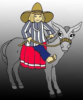 Riding Donkey