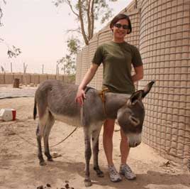 Smokey the Iraqi Donkey